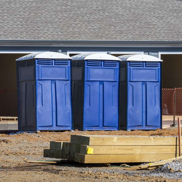 what is the maximum capacity for a single porta potty in Kukuihaele HI